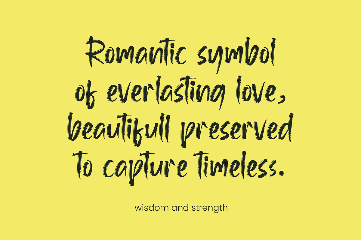 Hallow Mistelar Modern Brush Font, a Script Font by Letterena Studios Script (Photo 10 of 15)