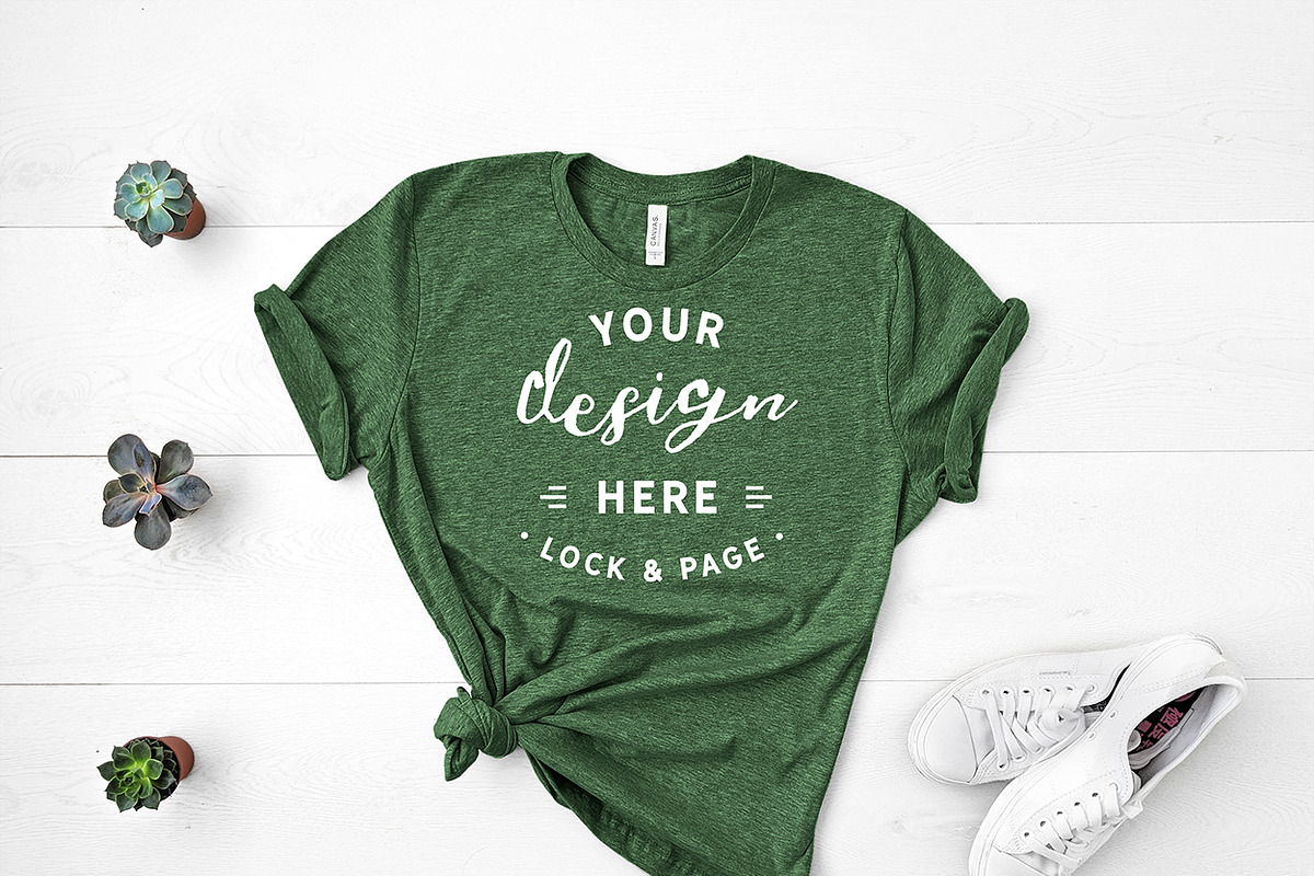 Bella Canvas T-Shirt Mockup Bundle, a Shirt Mockup by lock and page (Photo 73 of 85)
