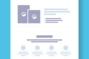 Website Wireframe for Landing Page, a Landing Page Template by MightyDesign (Thumbnail 3 of 9)
