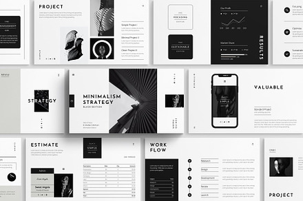 Strategy Presentation Template, a Presentation Template by E-Type