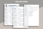 Clean Resume Template | CV for word, a Resume Template by aivos (Thumbnail 4 of 7)