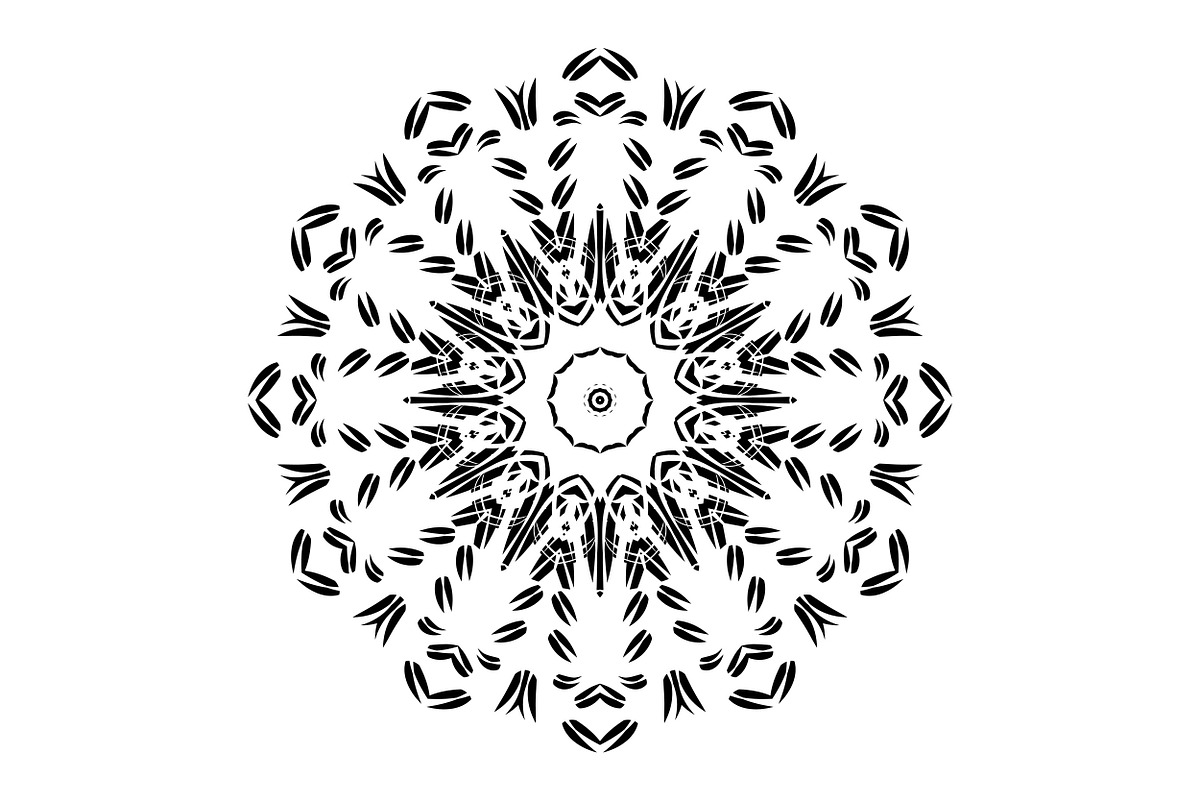 Artistic Mandala Vector Collection, a Decorative Illustration by NJ Himel (Photo 12 of 101)