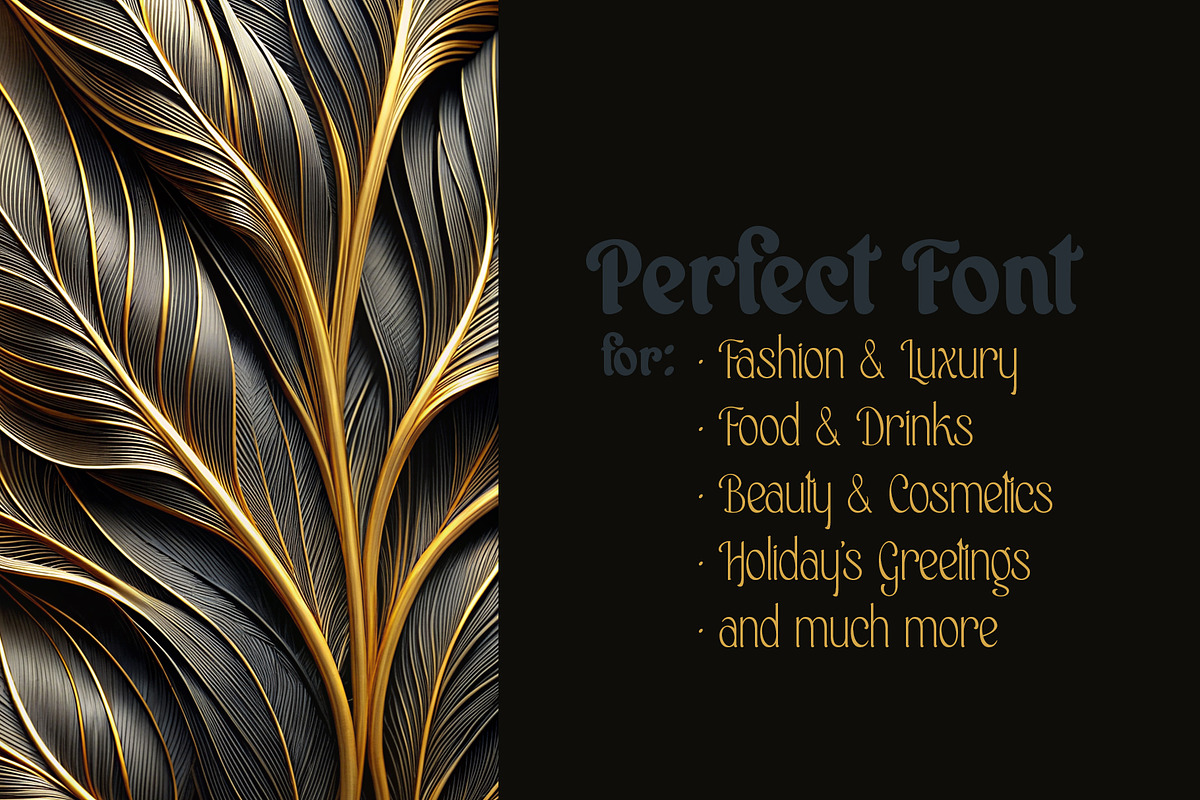 Sweet Waterfall, a Serif Font by Sentavio (Photo 2 of 11)