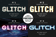 Glitch text effects for Photoshop, a Layer Style Add-On by MiksKS (Thumbnail 12 of 12)
