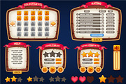 Cartoon Game GUI Pack, a Templates & Theme by SHMEL_Studio (Thumbnail 1 of 4)