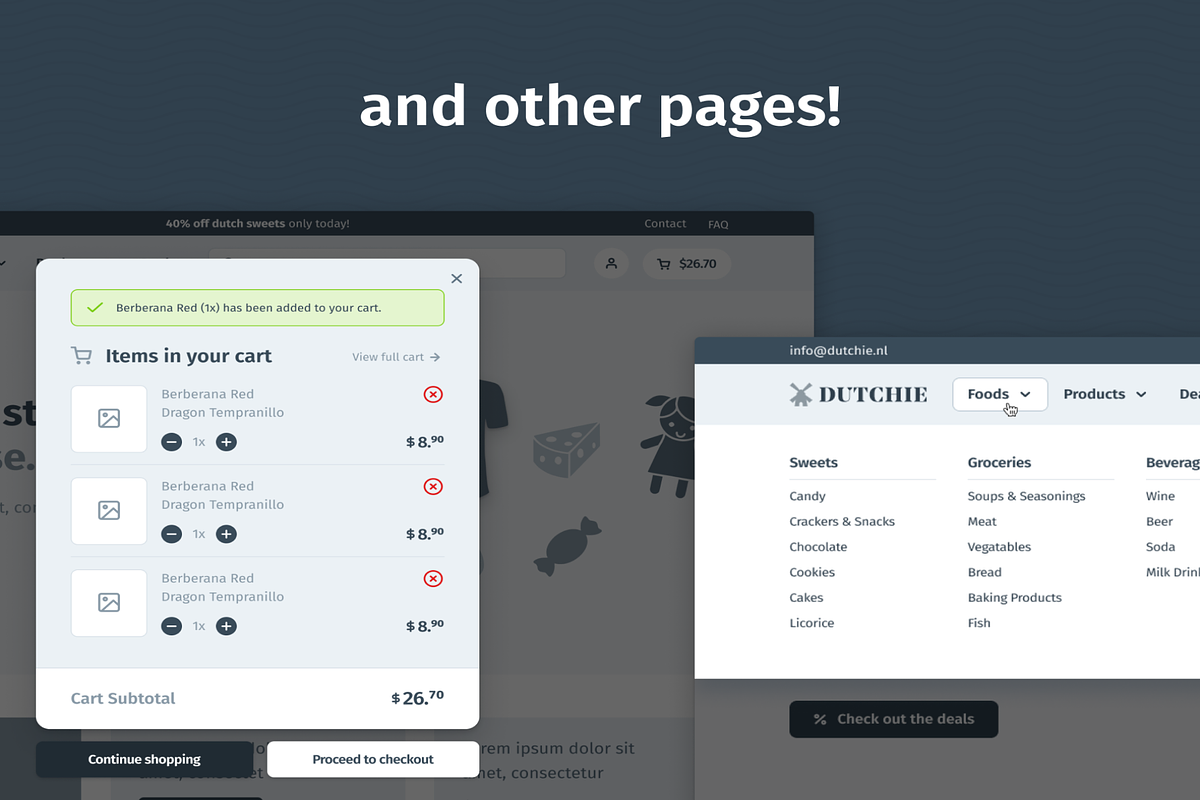 E Commerce Wireframe Kit By Bionic