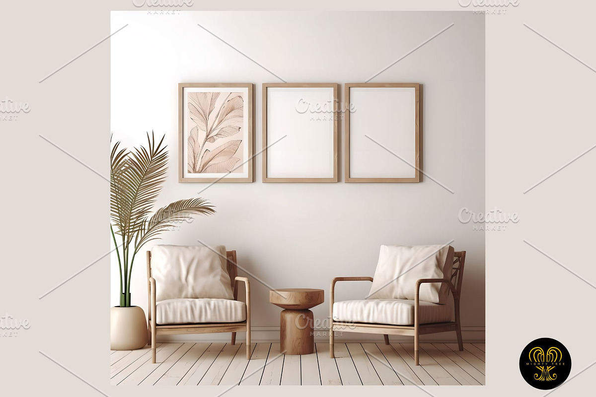 Set with frame mockups 6, a Merchandise Mockup by MightyTreeIE (Photo 9 of 9)