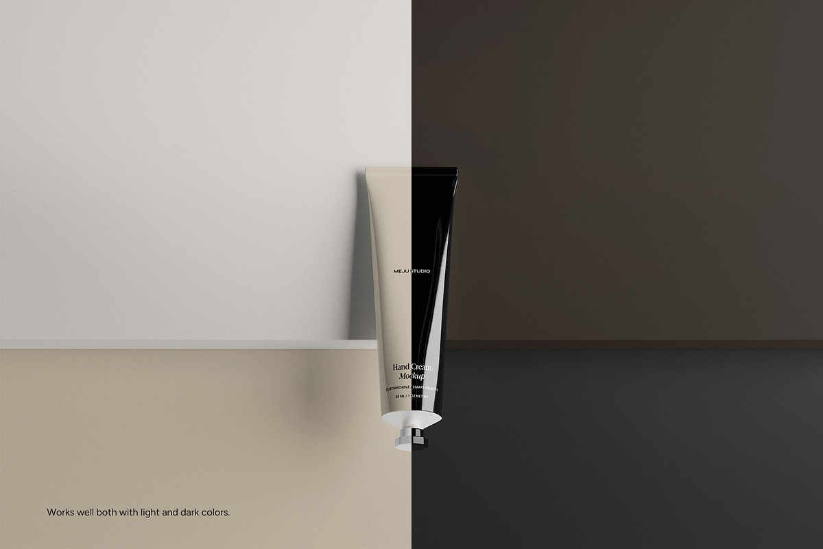 Metallic Cosmetic Tube Mockups, a Packaging Mockup by Wildfield Studio (Photo 4 of 12)