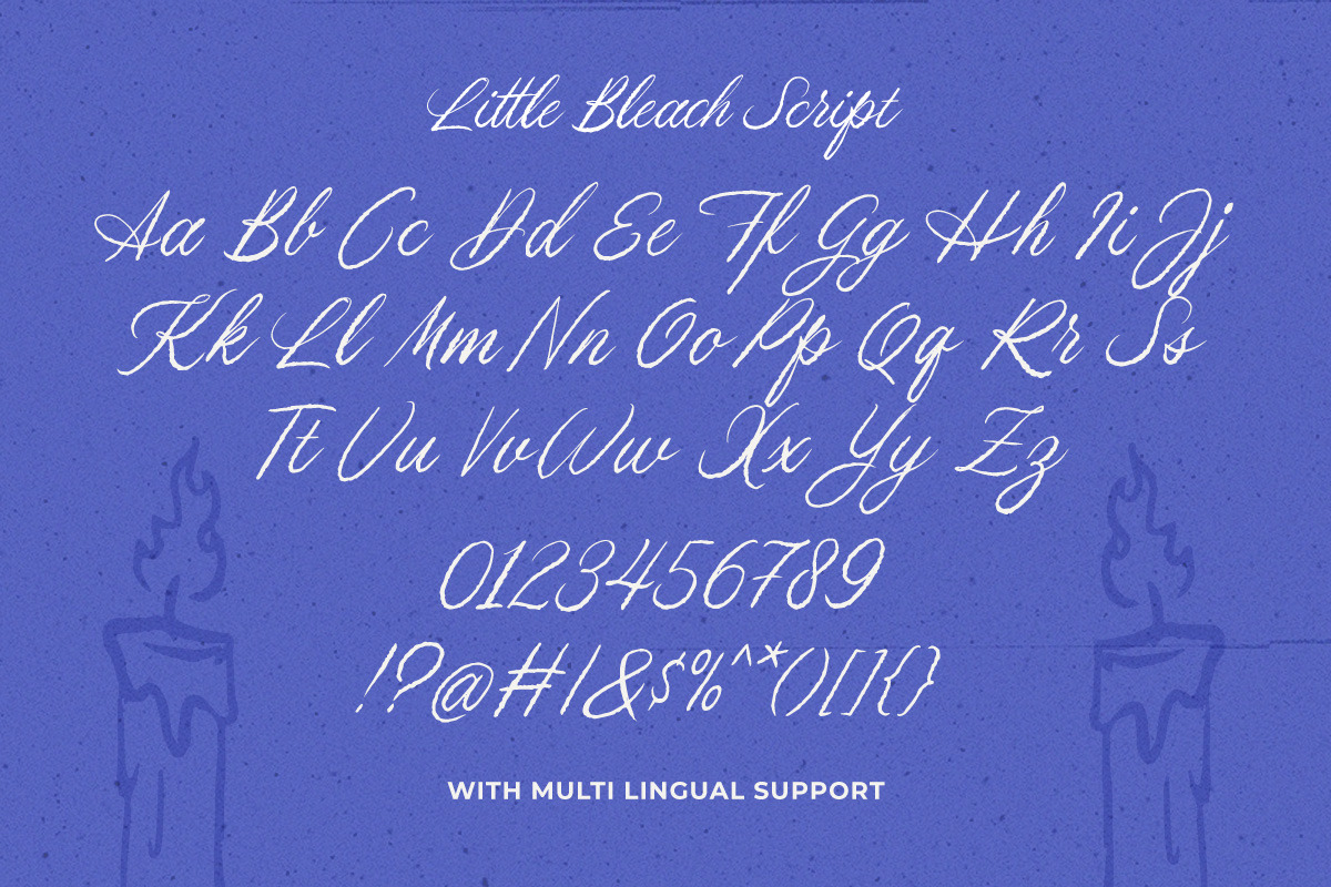 Little Bleach Handwritten Font Duo, a Handwritten Font by Letterhend Studio (Photo 7 of 9)