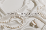 Pearl Invitation & RSVP Card Mockup, an Advertising Mockup by Serenefeeling (Thumbnail 7 of 7)