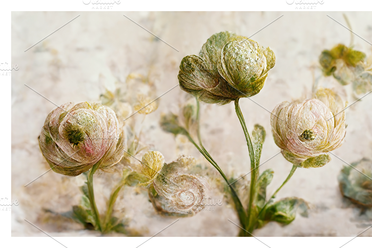 Deli (2) Collection · Textured Bloom, a Decorative Illustration by milatovar (Photo 15 of 16)