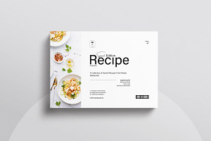 Cookbook Recipe Book Template, a Brochure Template by ArtisanaAura
