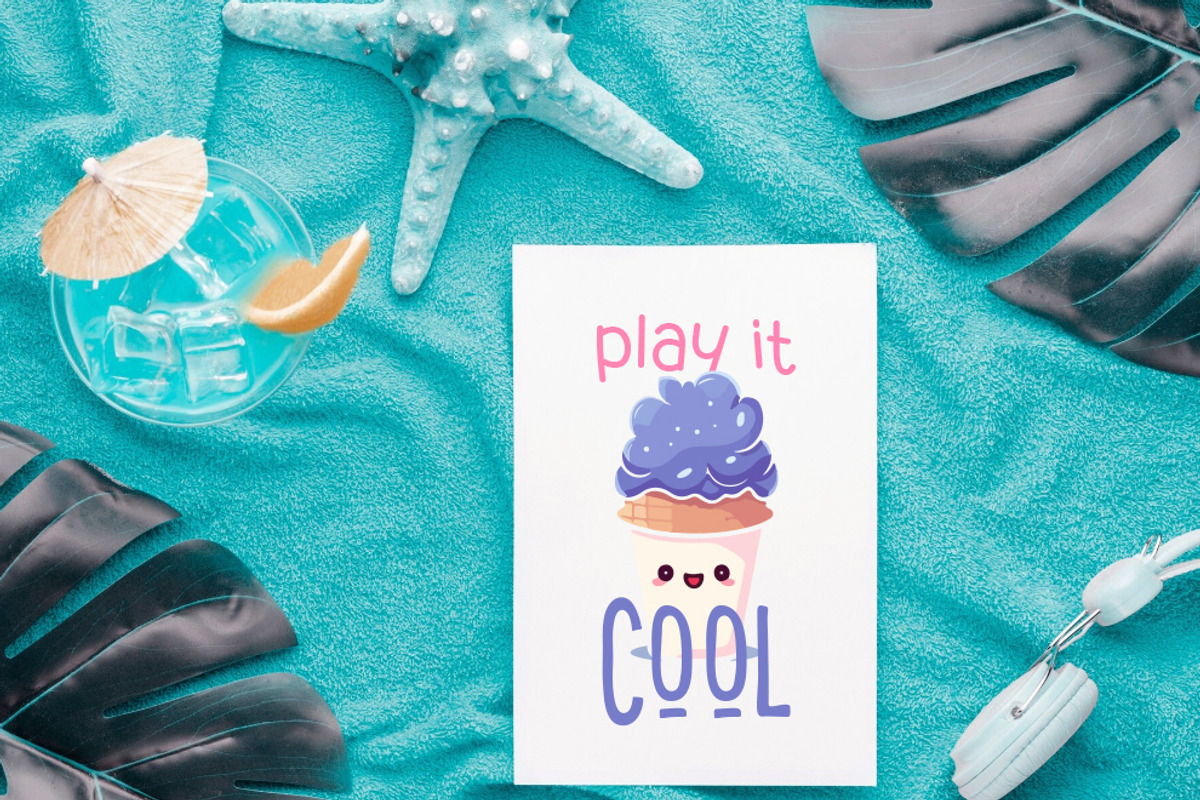 Cute and fun Ice cream design bundle, an Object Graphic by Doodle emporium (Photo 7 of 14)