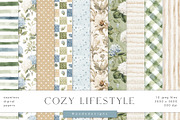 Cozy Lifestyle Collection, a Decorative Illustration by PeDe Designs (Thumbnail 17 of 19)
