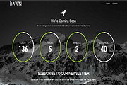 DAWN - Coming Soon Template, a Websites & App Template by Reviant Web Experts (Thumbnail 3 of 4)