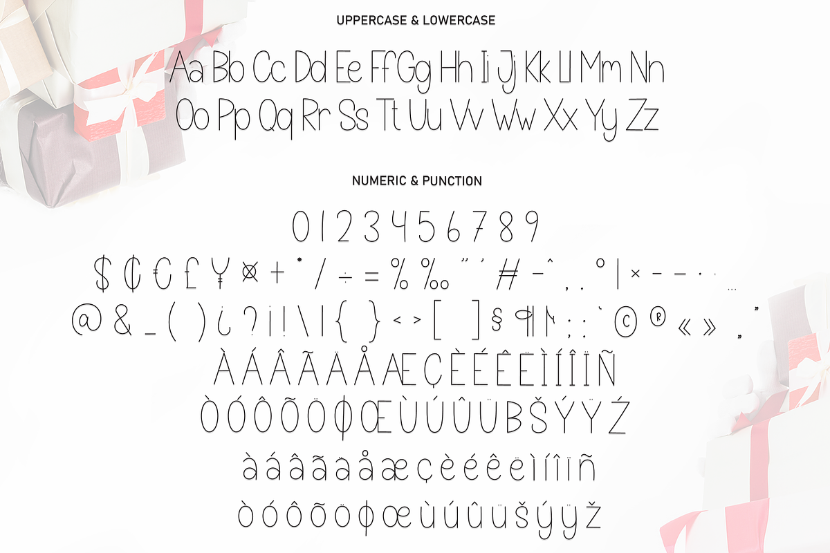 Santa Present | Script Font, a Script Font by Scratchones (Photo 7 of 8)