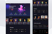 Mega UI Website Template Bundle, a Landing Page Template by DesignsLab (Thumbnail 13 of 22)