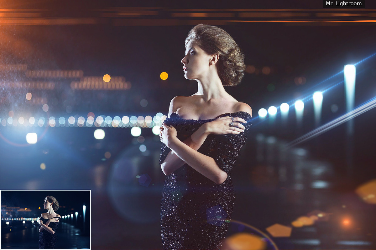 100 Cinematic Flares Overlays, a Layer Style Add-On by HappyNews (Photo 6 of 8)