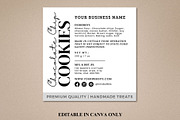 Cottage Home Backed Food Label, a Stationery Template by Coral Beauty (Thumbnail 1 of 5)