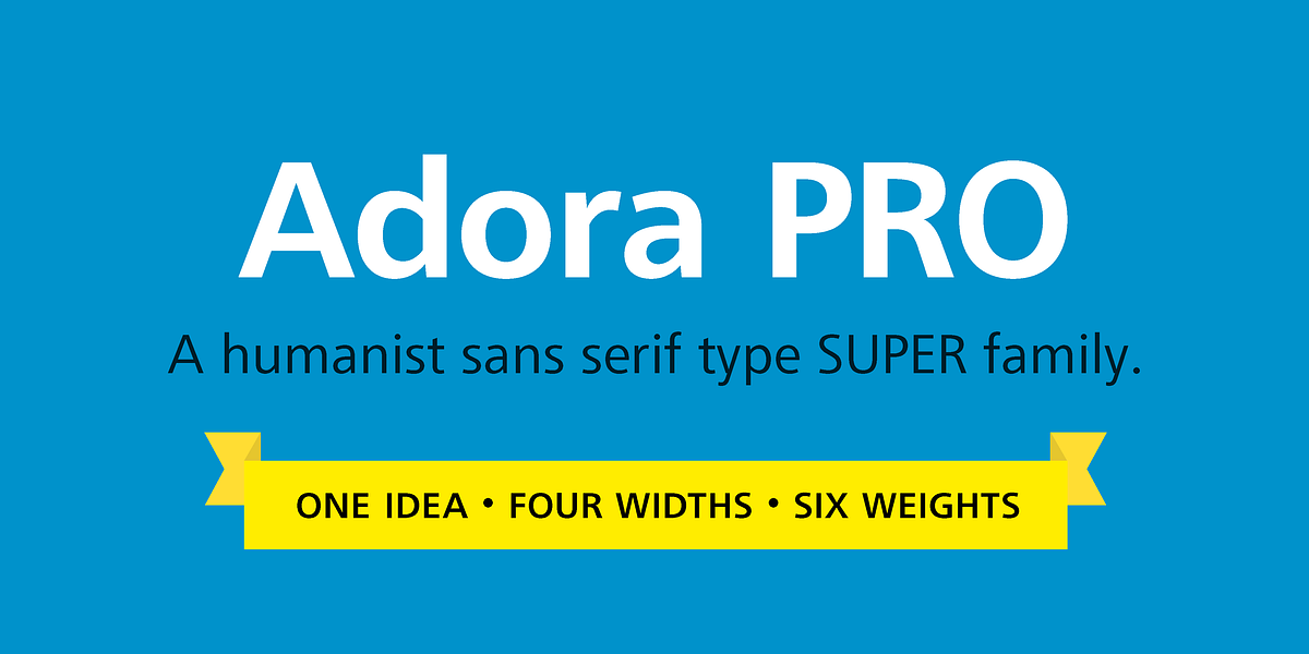 Adora PRO, a Sans Serif Font by preussTYPE (Photo 1 of 40)