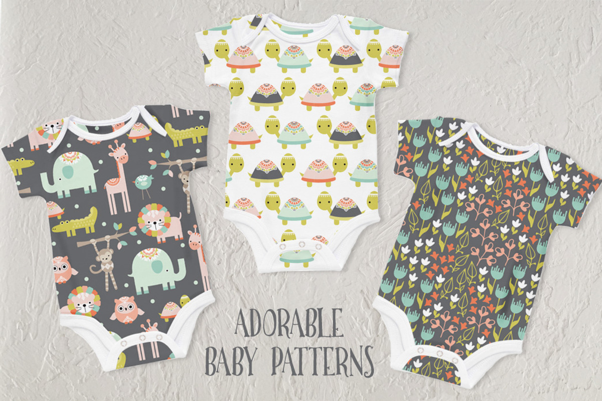 Wild and Free Jungle Patterns, an Animal Illustration by Wild Twig Co (Photo 2 of 6)