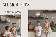 Kids Clothes Mockup Bundle, a Shirt Mockup by Neutral Mockups (Thumbnail 3 of 6)