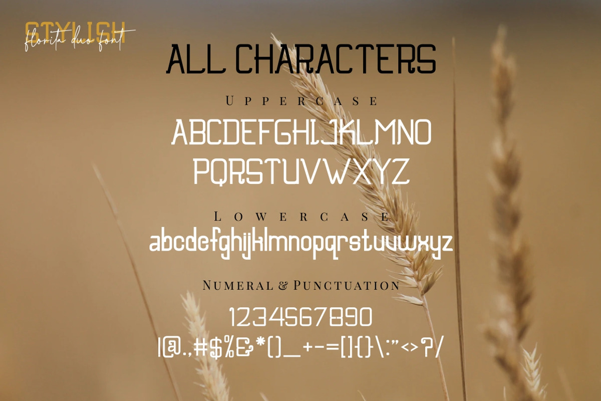 Florita Font Duo, a Sans Serif Font by PutraCetol Studio (Photo 11 of 13)
