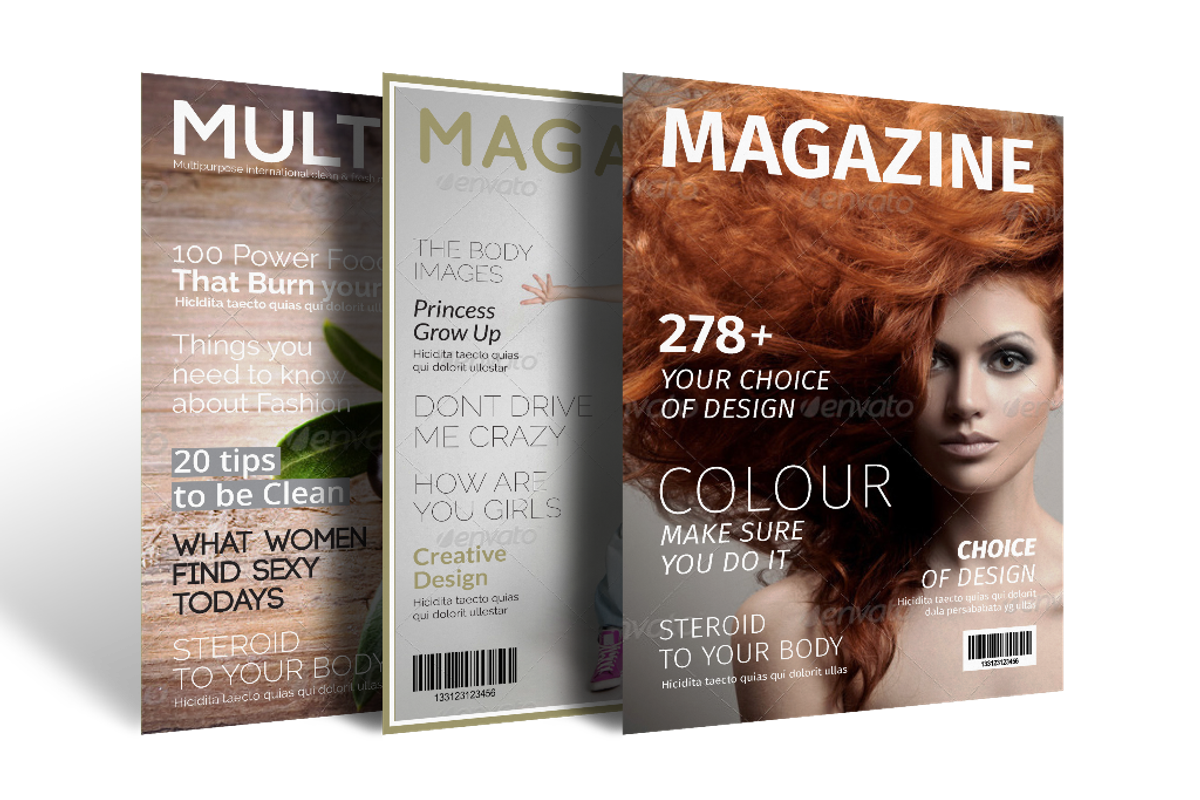 Extra Bundle Magazine, a Magazine Template by DesignCorner