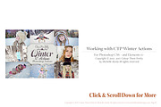 Winter Actions for Photoshop preview 2