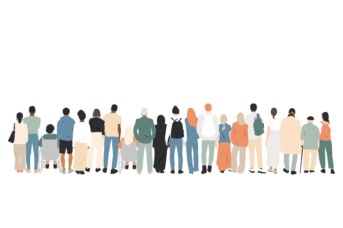Group of people collection, a Person Illustration by Stafeeva (Photo 2 of 4)