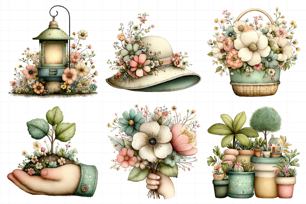 Creation Garden Clipart, an Illustration by Daily.Designs (Photo 4 of 8)