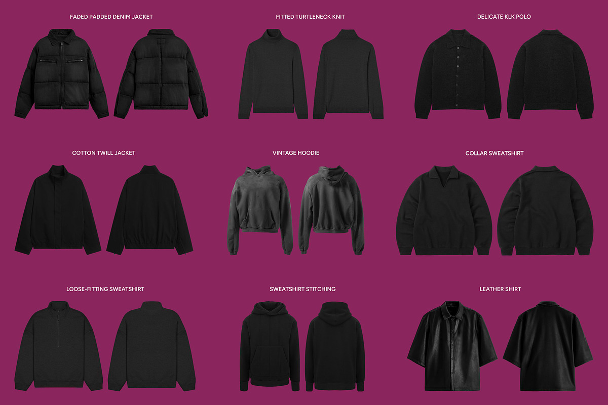 100 Realistic Streetwear Bundle, a Bottom Mockup by AtelierDuVow (Photo 4 of 10)