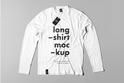 Long Shirt Mock-up, a Shirt Mockup by zippypixelstudio (Thumbnail 8 of 10)