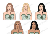 Home Sweet Home Girls, a Person Illustration by GlamArtZhanna (Thumbnail 4 of 4)