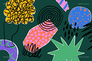 Abstract Collage Vector Clipart Set, an Object Graphic by angelainthefields (Thumbnail 9 of 15)