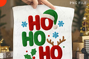 Ho Ho Ho, Embroidery Christmas Png, an Illustration by OK Design (Thumbnail 5 of 6)