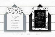 Petal Noir - Wedding Suite, an Invitation Template by AM Studio (Thumbnail 3 of 9)