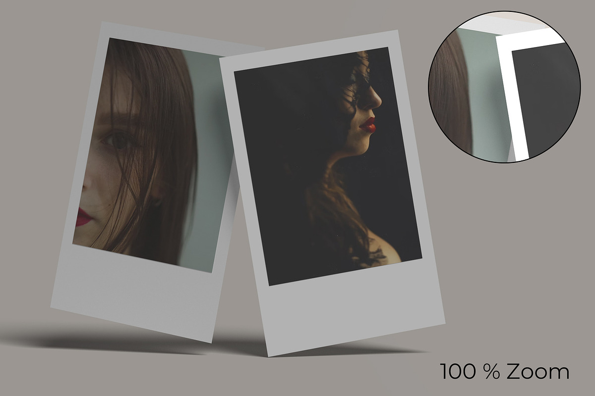 Polaroid Set Mockup, an Advertising Mockup by Lxadesign (Photo 8 of 11)