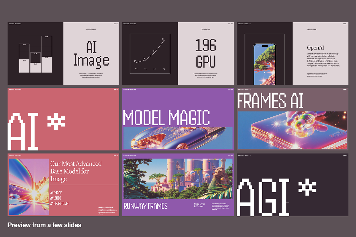 Gen AI Presentation, a Presentation Template by Oday Noon (Photo 4 of 5)
