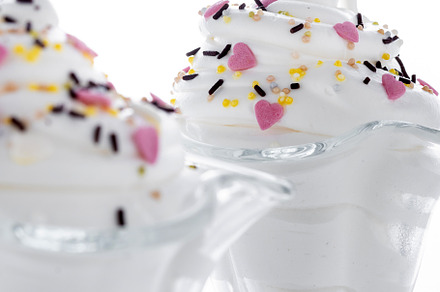 Whipped Cream Delight with Sprinkles