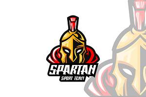 Spartan Esport Logo Design., a Branding & Logo Template by VectorCraft