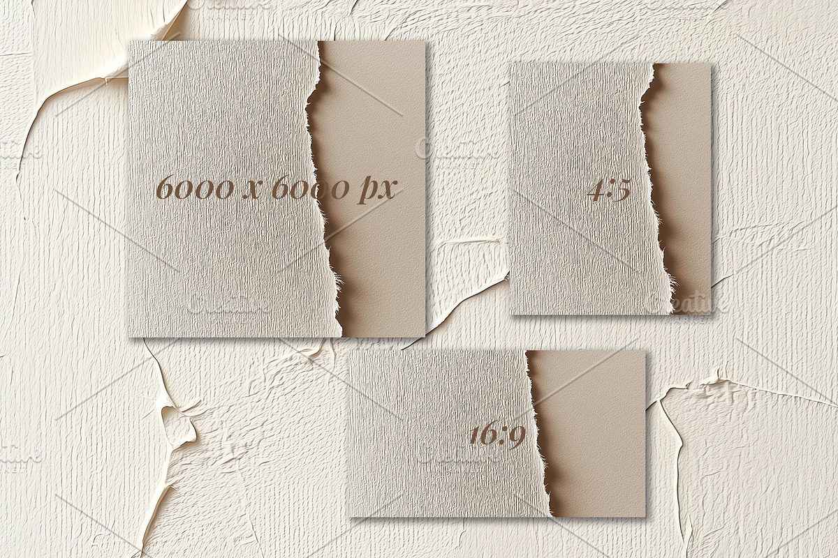 Beige Paper Textures – 45 Background, a Texture Illustration by Nadia Semyroz (Photo 3 of 7)