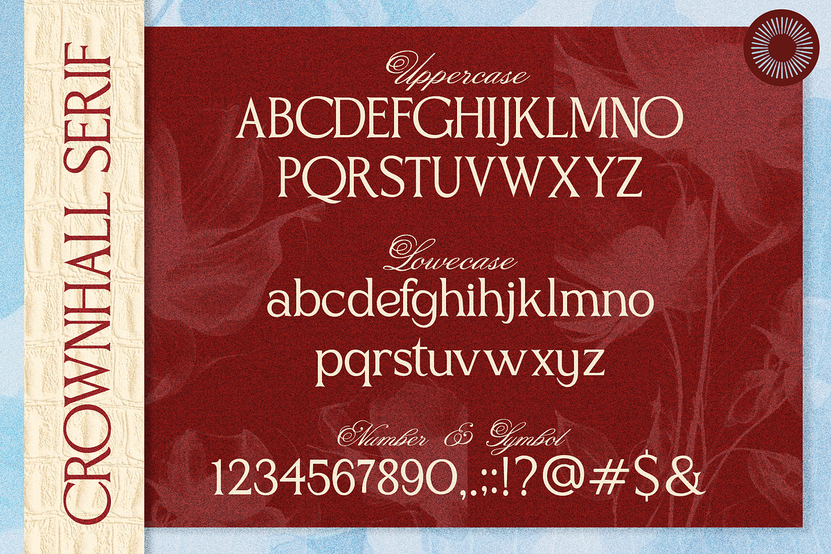 Crown | Script & Serif Font Duo, a Script Font by Setara Langit CreativeStd (Photo 10 of 10)