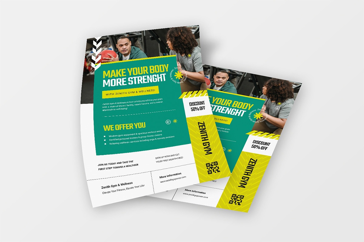 Zenith - Flyer Template, a Flyer Template by StreaksideStd (Photo 3 of 3)