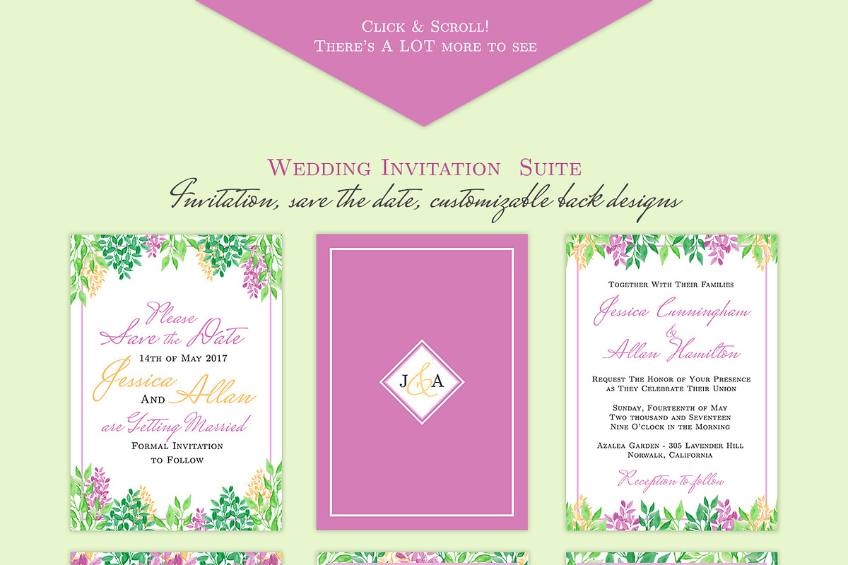 The Comprehensive DIY Wedding Kit, an Invitation Template by Carousellerie Creative (Photo 7 of 7)