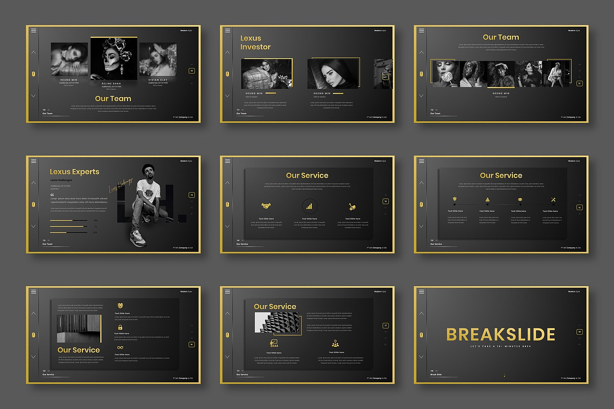 Lexus – Business Keynote Template, a Presentation Template by Dens Creative Studio (Photo 3 of 6)
