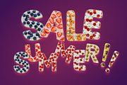 Fruit & Berry Alphabet, an Object Graphic by lokfrid (Thumbnail 6 of 6)
