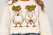 Funny Guess What Chicken Butt Design, a Seasonal Illustration by Canvas Craft (Thumbnail 5 of 6)