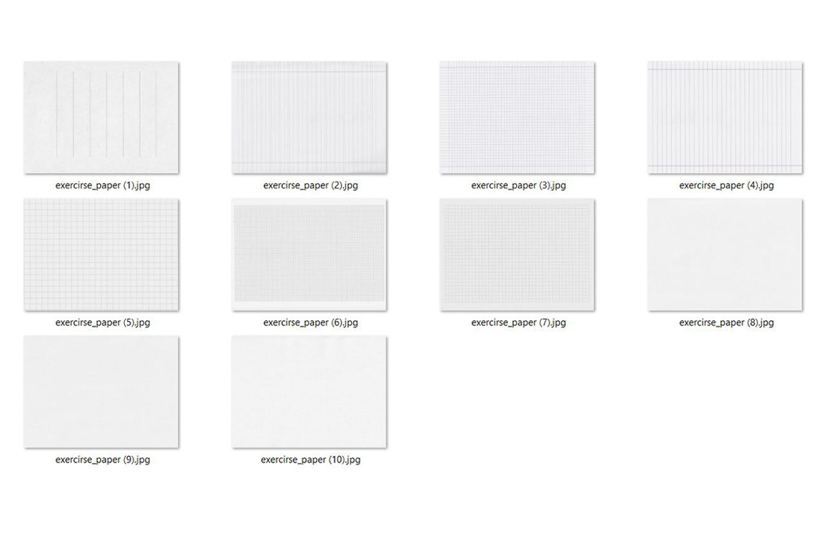 10 School Paper Texture HQ, a Texture Graphic by CCPreset (Photo 2 of 2)