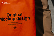 Tote Bag Mockup, a Merchandise Mockup by eezo (Thumbnail 3 of 4)